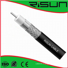 Câble coaxial Sywv-75 Ohm Rg59 / RG6 / Rg7 / Rg11